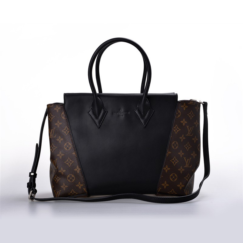 2013 Louis Vuitton Monogram Canvas Tote W PM M40941 black