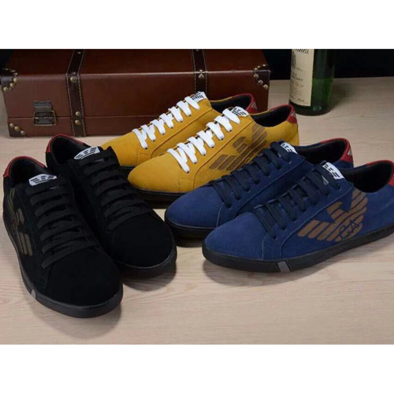 2015 Armani men Nubuck sports casual shoes
