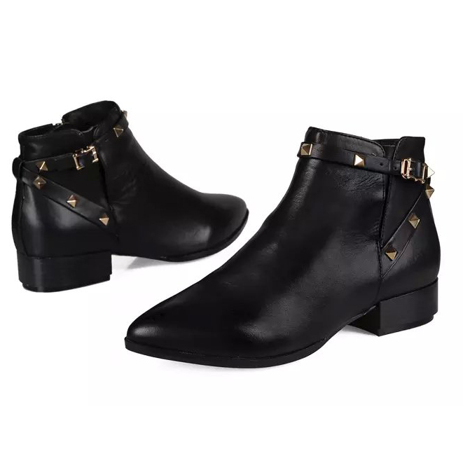 2015 Valentino women Rivet boots