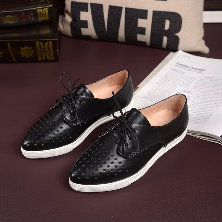2016 Latest Dolce&Gabbana(D&G) women Casual shoes in Calfskin leather