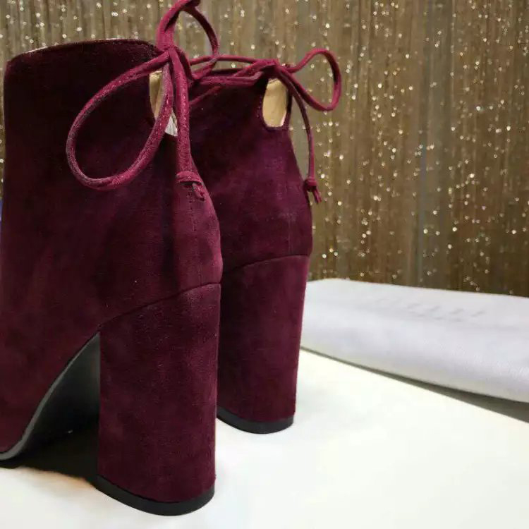 2016 Stuart Weitzman new arrivals Boots in Nubuck Leather Heel Height 9cm