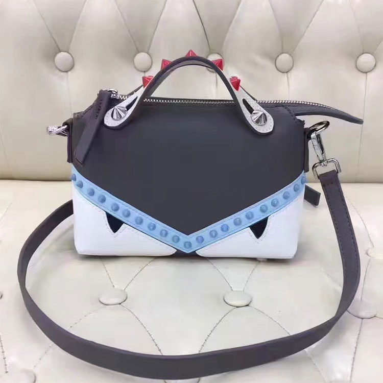 2017 Fendi SMALL Boston bag in calfskin leather 3971