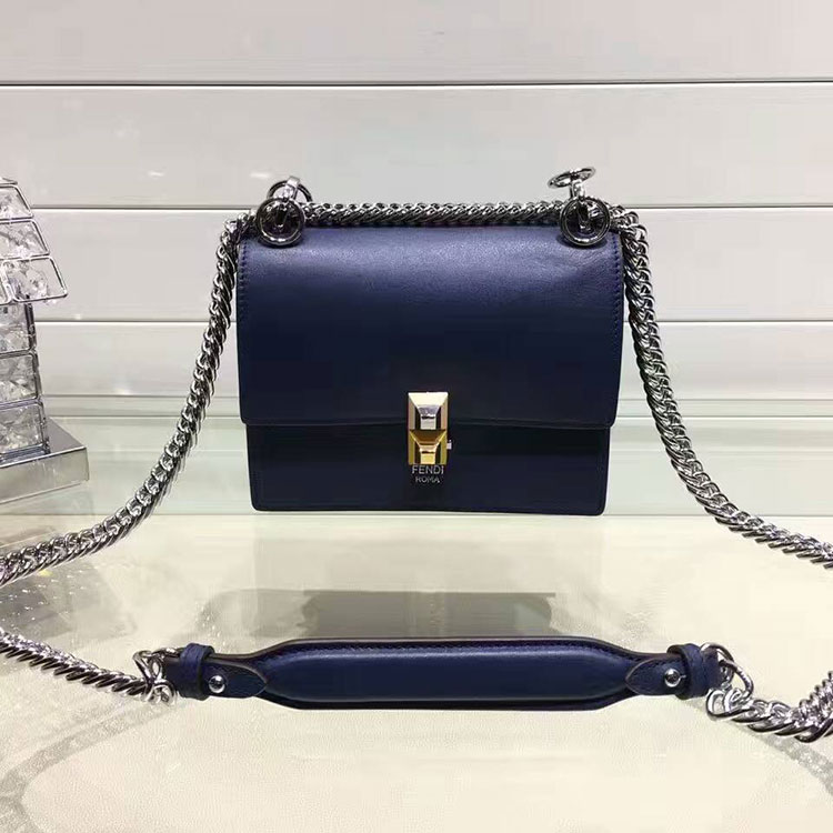 2017 Fendi kan i piccola Mini bag in calfskin leather 8M0381
