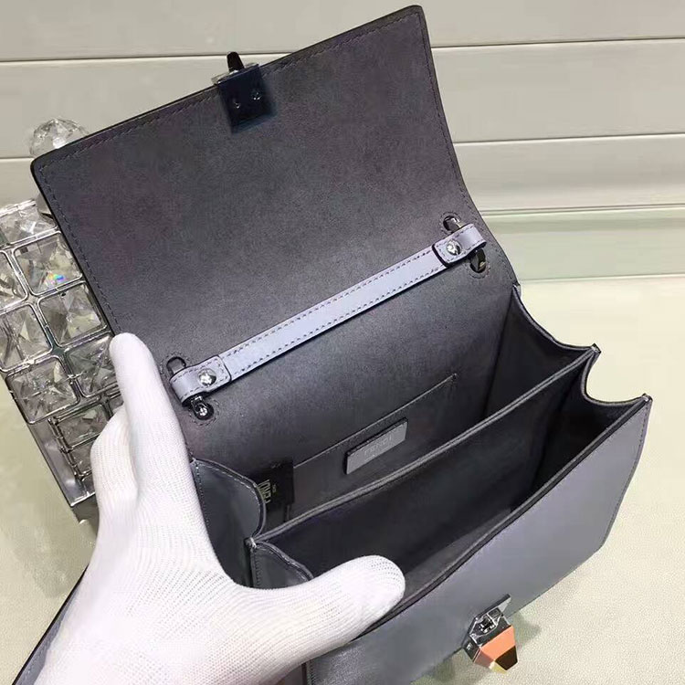2017 Fendi kan i piccola Mini bag in calfskin leather 8M0381