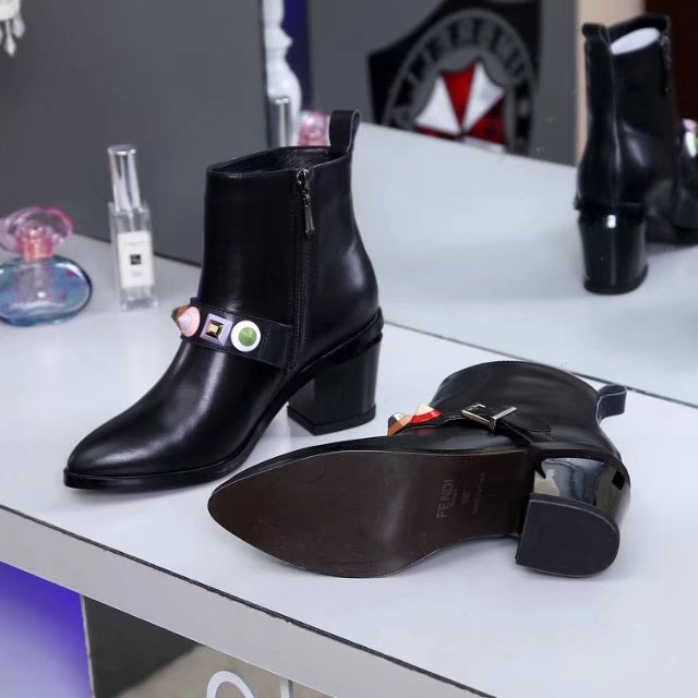 2017 Fendi women Boot in Calfskin Leather