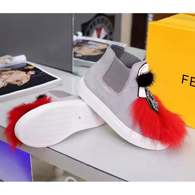 2017 Fendi women Casual shoes in Nubuck Leather