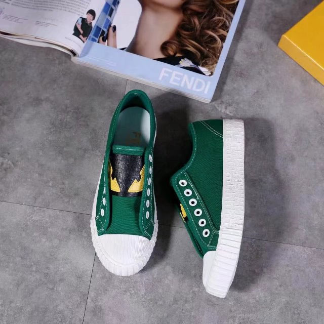 2017 Fendi women Casual shoes in canvas