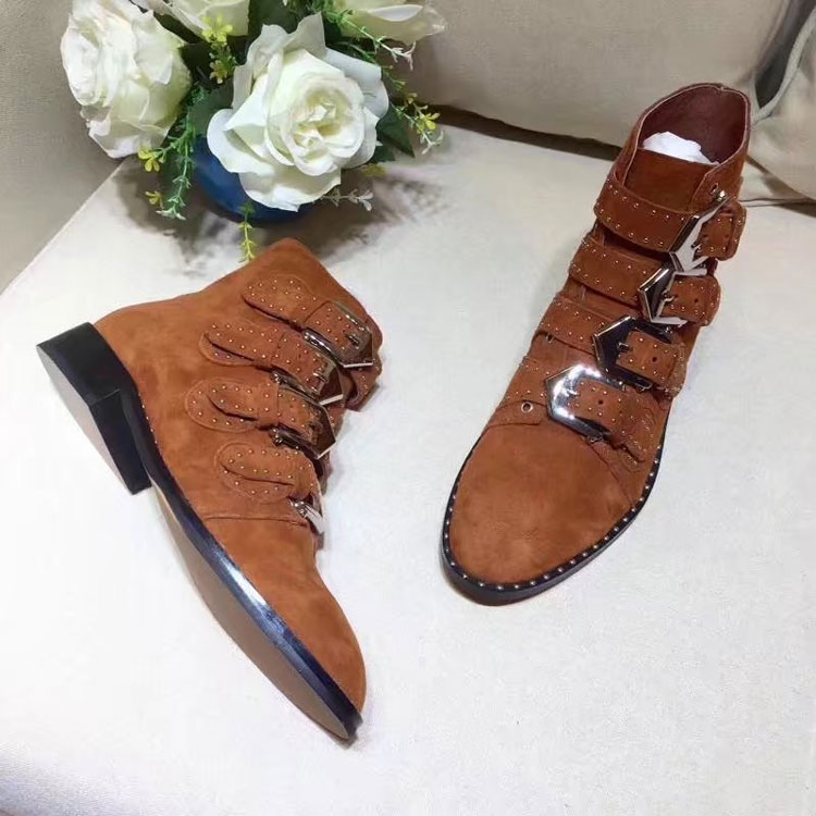 2017 Givenchy women Short Boots in velvet