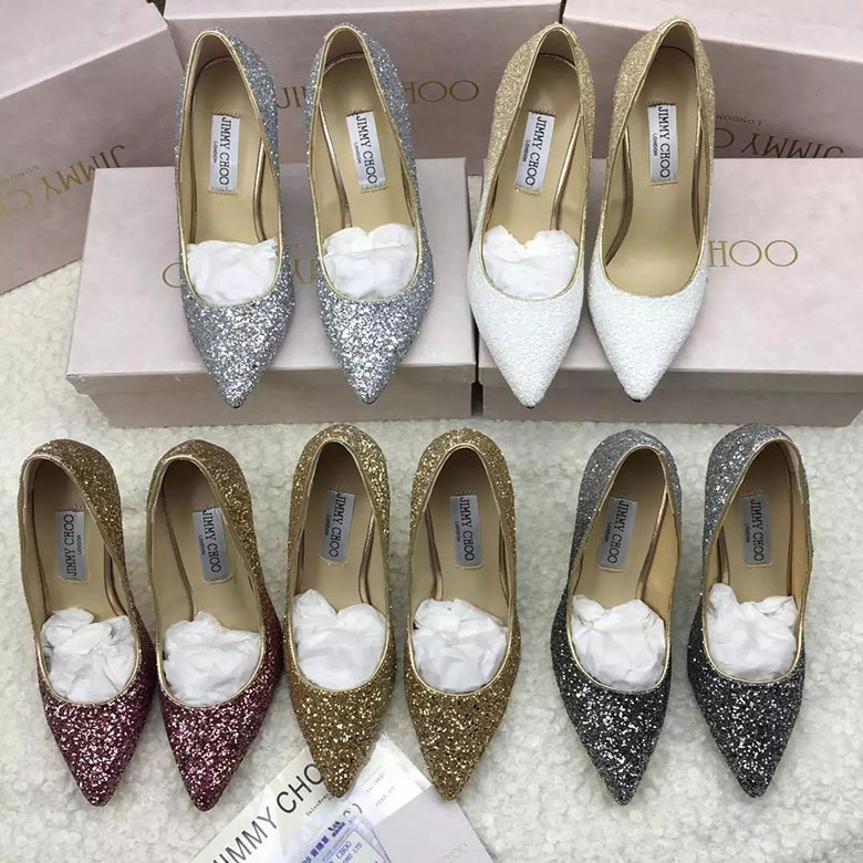 2017 Jimmy Choo high-heeled shoes