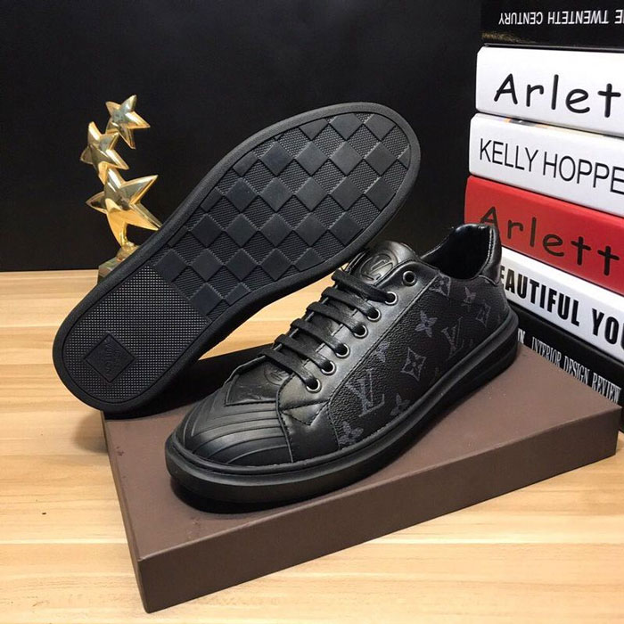 2017 Louis Vuitton men Sneakers shoes inside Lambskin leather