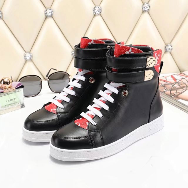 2017 Louis vitton women Sneakers shoes in Calfskin leather