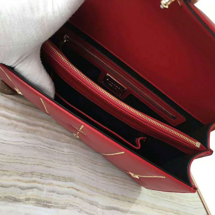 2018 BVLGARI Serpenti Forever flap cover bag