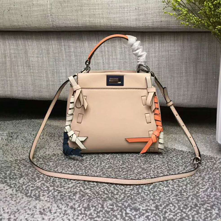 2018 Fendi PEEKABOO handbag in Original calfskin leather