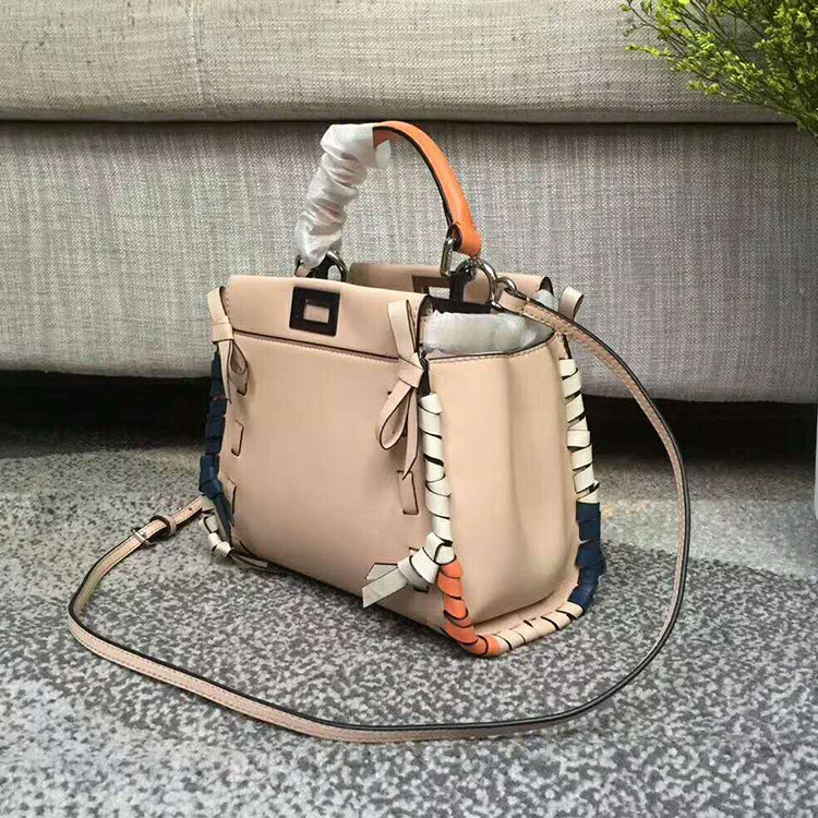2018 Fendi PEEKABOO handbag in Original calfskin leather