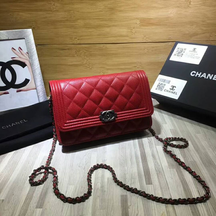 2018 Le Boy Chanel WOC Mini Flap Bag