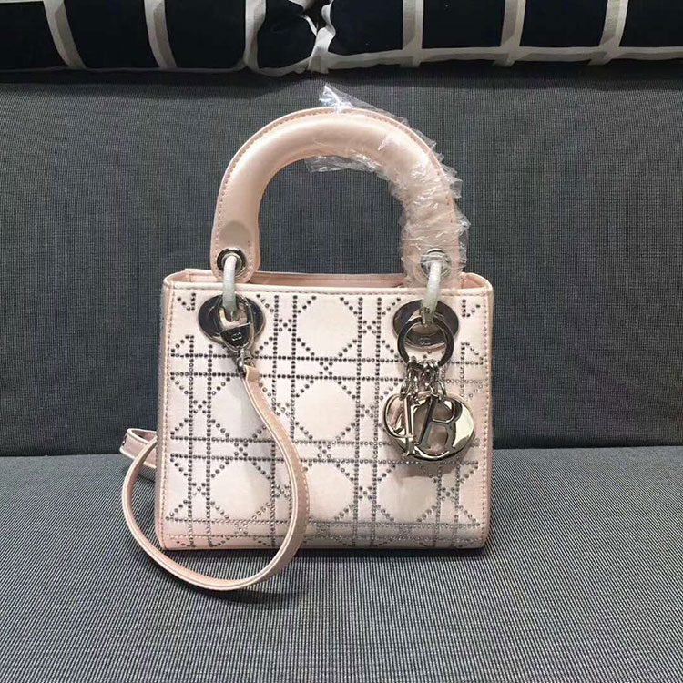 2018 MINI LADY DIOR BAG in Silk