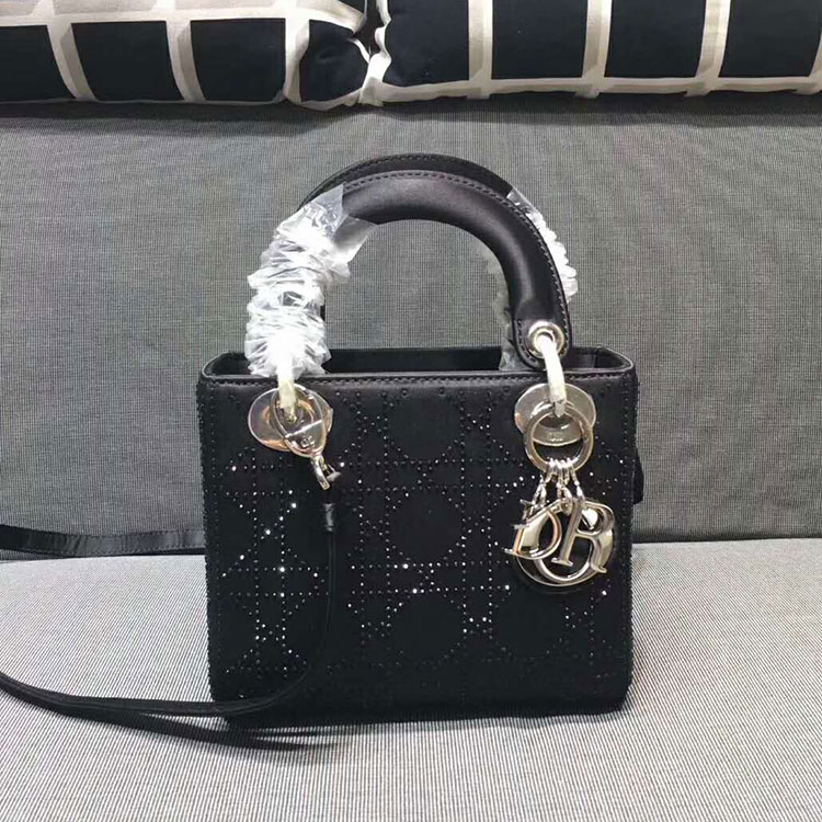 2018 MINI LADY DIOR BAG in Silk