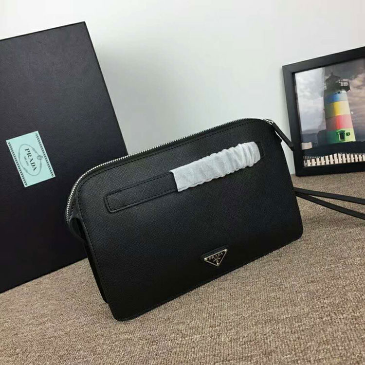 2018 Prada Men leather bag 2VF056