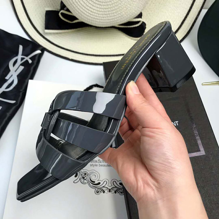 2018 Yves Saint Laurent(YSL) women Sandal in Patent leather