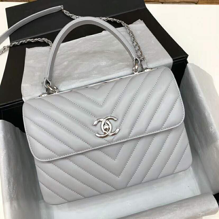 2019 Chanel Small Flap Bag with Top Handle