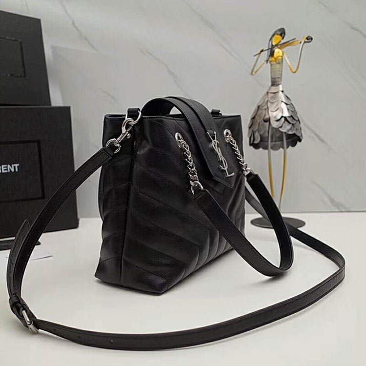 2019 SAINT LAURENT LOULOU SMALL SHOPPING BAG IN MATELASSE Y LEATHER