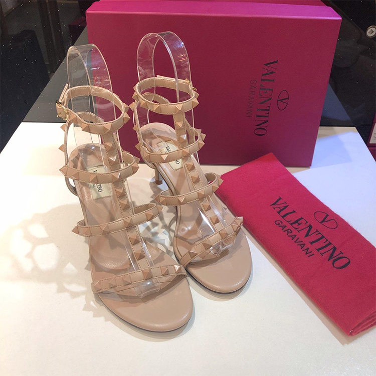 2019 Valentino women shoes Heel 6.5cm