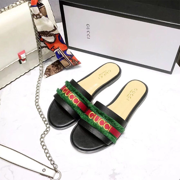 2019 gucci women Flat slippers