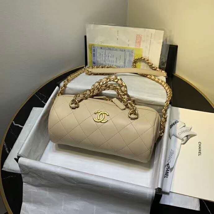 2020 Chanel small bowling bag