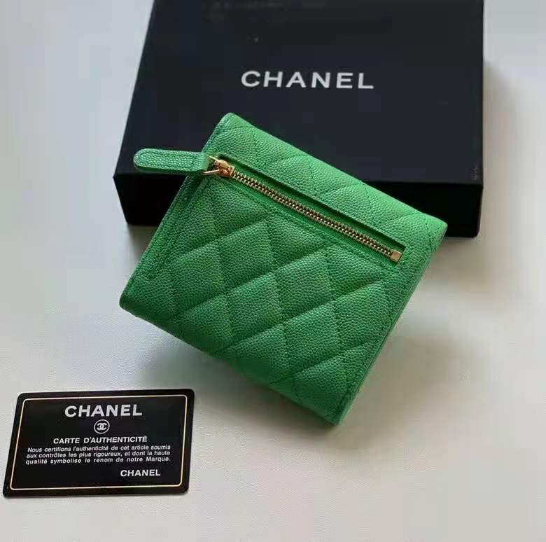 2021 Chanel Matelasse Tri-Fold Wallet