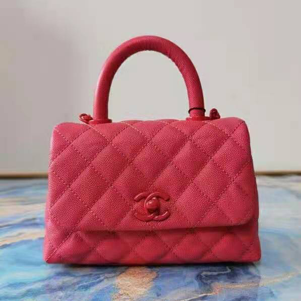 2021 Chanel Mini Flap Bag with Top Handle