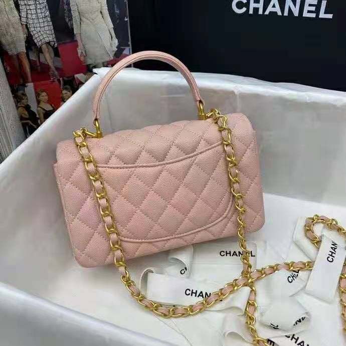 2021 Chanel Mini Flap Bag with Top Handle