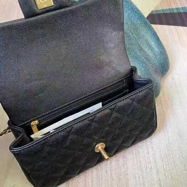 2021 Chanel Mini Flap Bag with Top Handle
