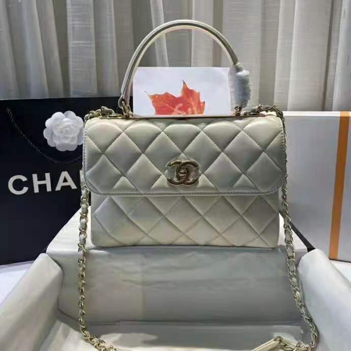 2021 Chanel Small Flap Bag with Top Handle