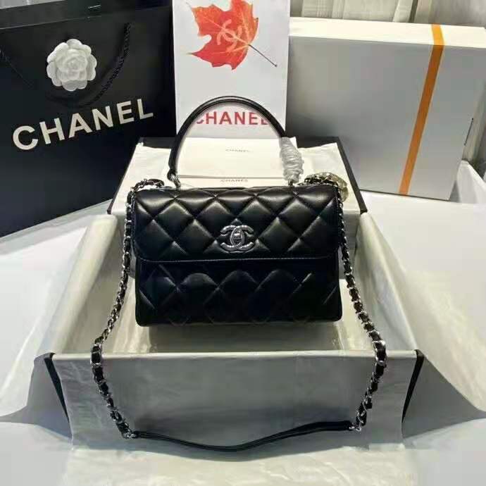 2021 Chanel Small Flap Bag with Top Handle