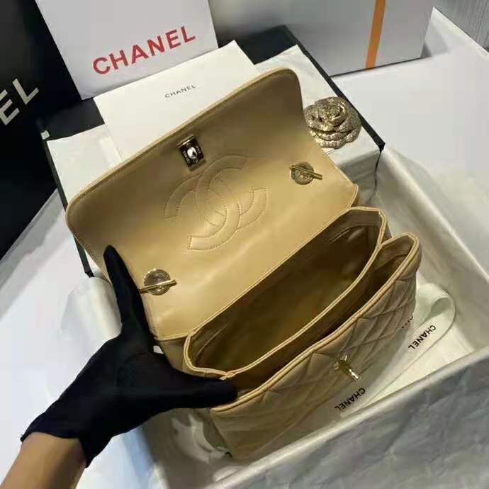 2021 Chanel Small Flap Bag with Top Handle
