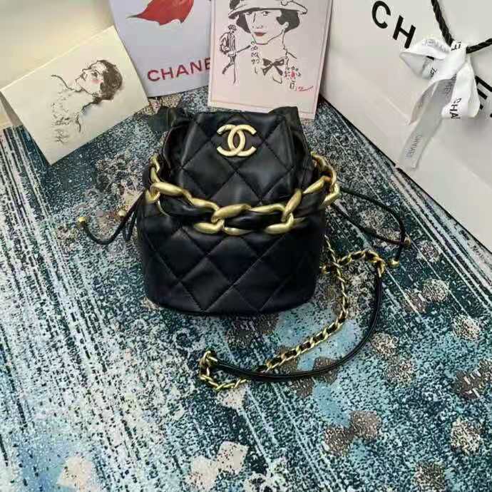 2021 Chanel drawstring bag