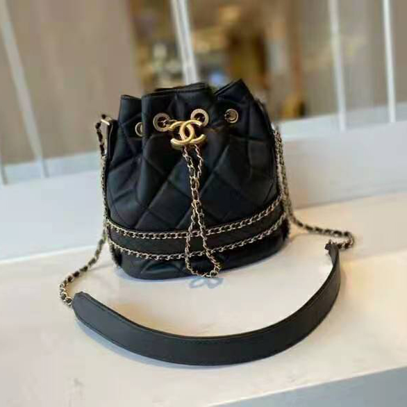2021 Chanel drawstring bag