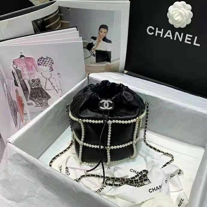 2021 Chanel drawstring bag