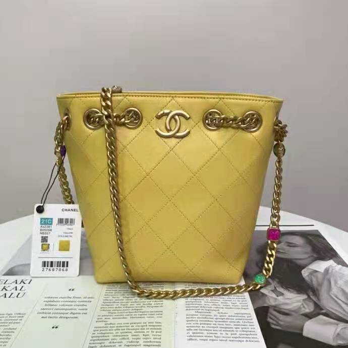 2021 Chanel drawstring bag