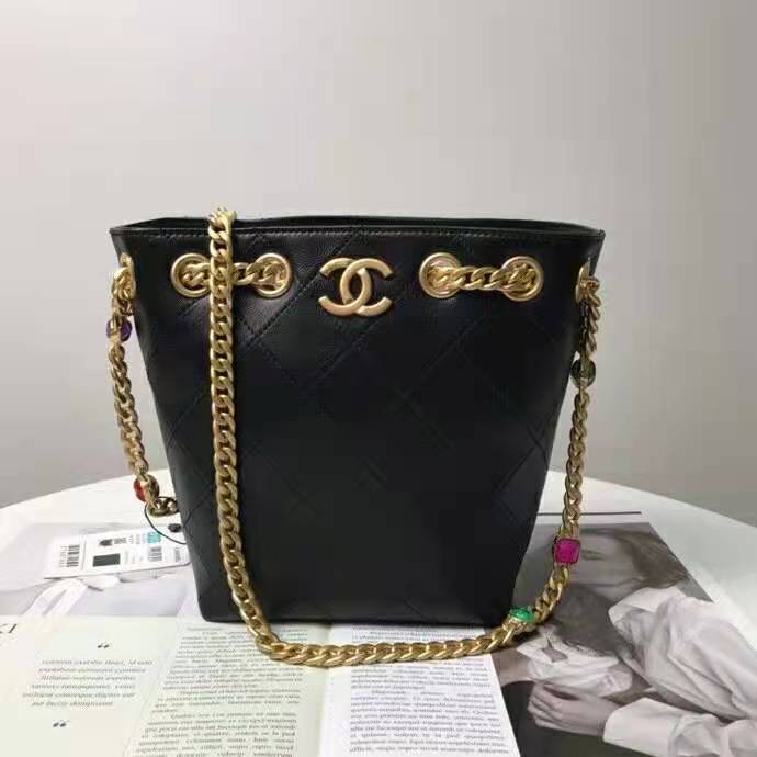 2021 Chanel drawstring bag