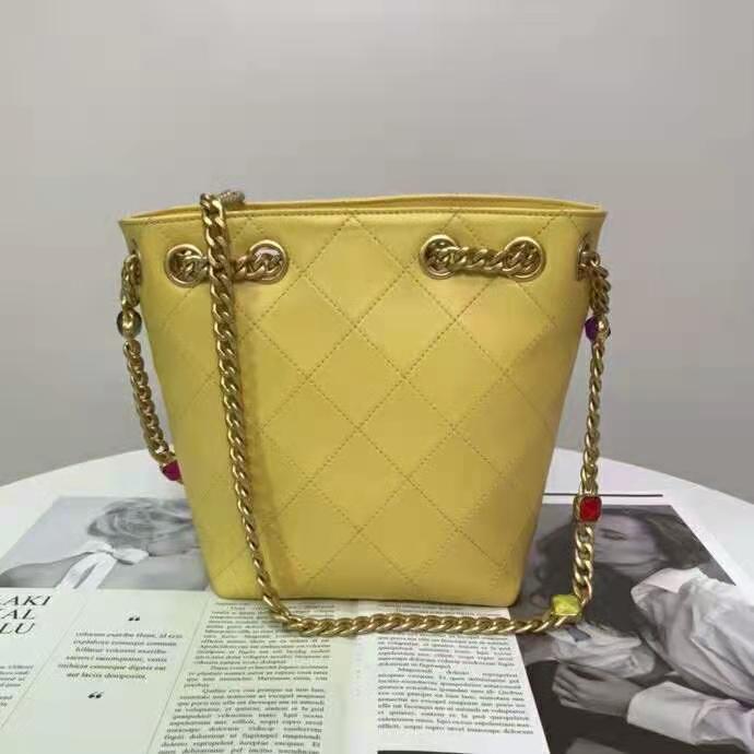 2021 Chanel drawstring bag