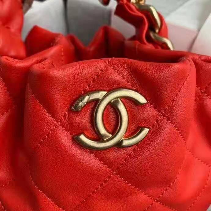 2021 Chanel drawstring bag