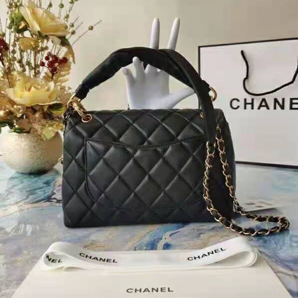 2021 Chanel flap bag with top handle