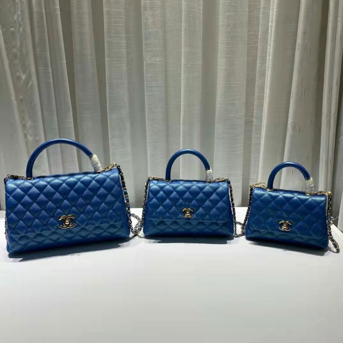 2021 Chanel large flap bag with top handle