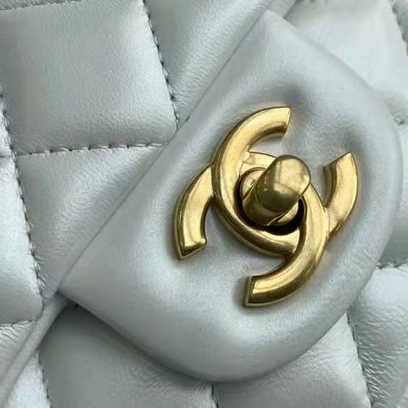 2021 Chanel mini flap bag with top handle