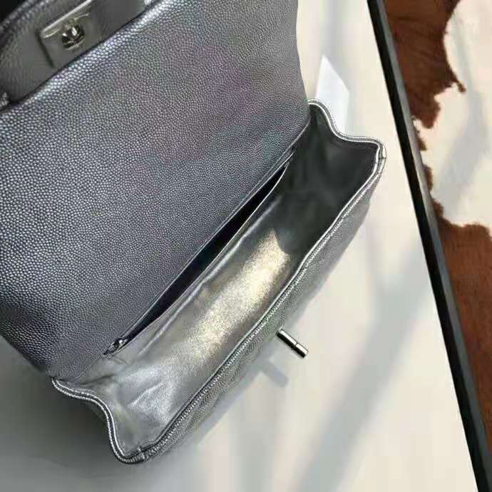 2021 Chanel mini flap bag with top handle