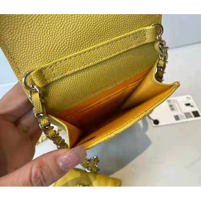 2021 Chanel phone and airpods case with chain