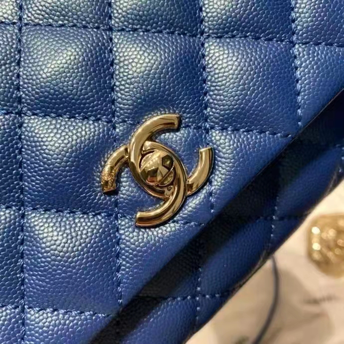 2021 Chanel small flap bag with top handle