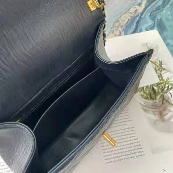2021 Chanel small flap bag with top handle