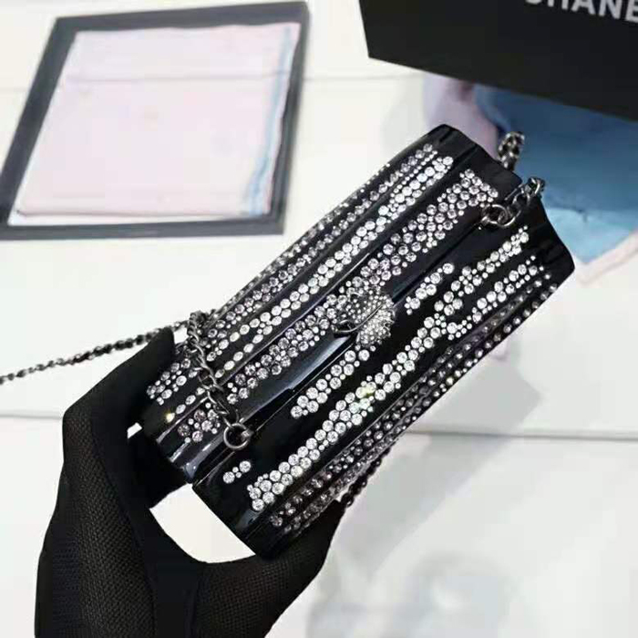 2021 chanel Dinner box chain bag